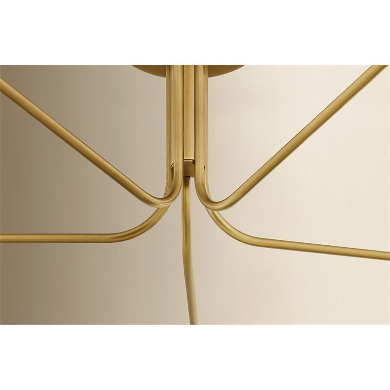 Vertex 70 Inch Semi Flush Mount by Sonneman